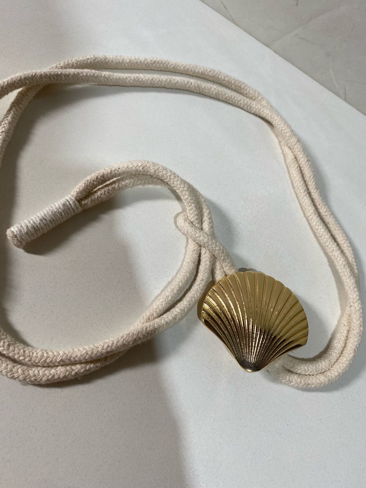 Cinto corda Inspiração fundo do mar