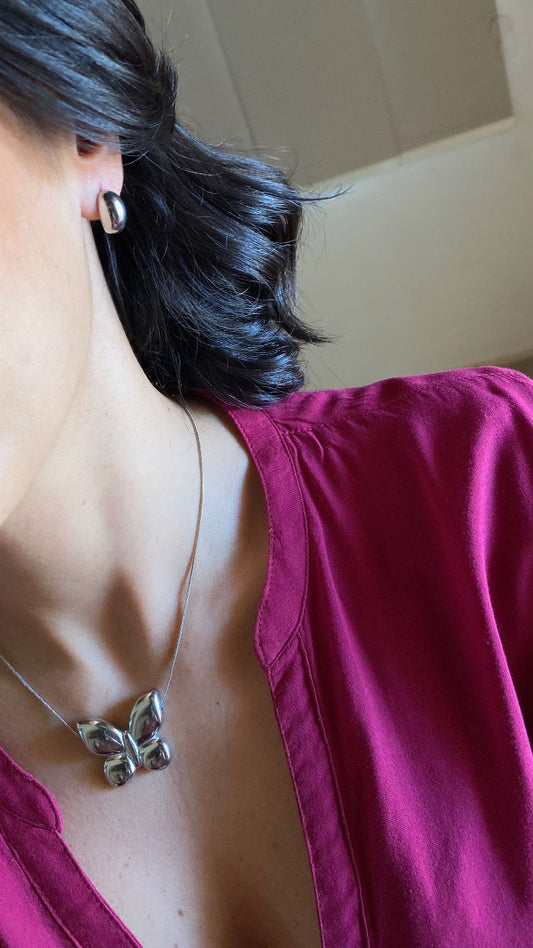 Colar pingente Borboleta