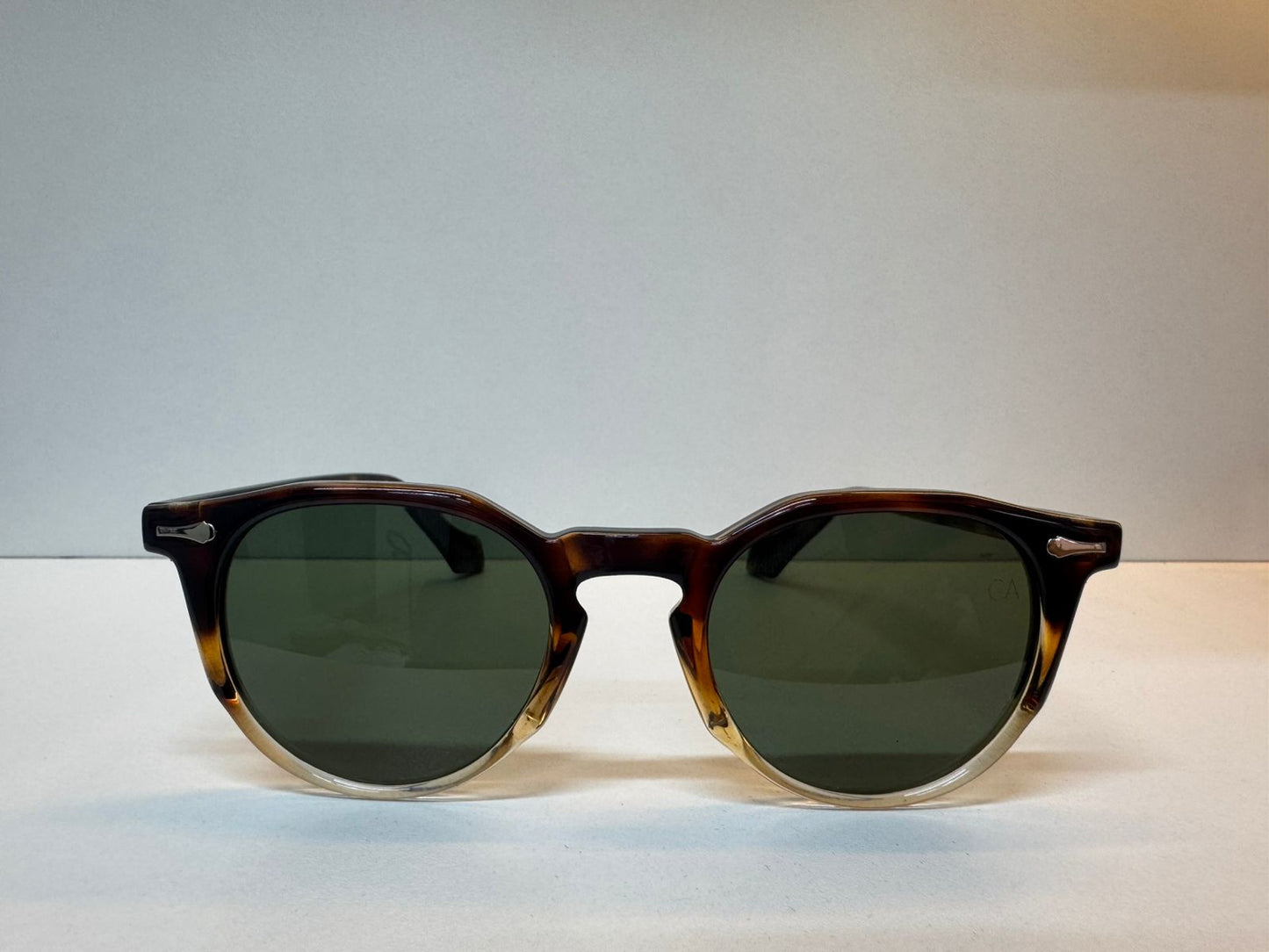Óculos de acetato tartaruga marrom
